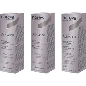 Noreva Alphacid+ Creme, Serum und Augenkonturgel