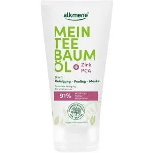 Alkmene Mein Teebaumöl 3 in 1 Reinigung-Peeling-Maske
