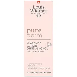 Louis Widmer purederm klärende Lotion ohne Alkohol o.p