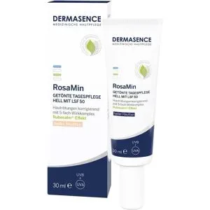 Dermasence Rosamin Getönte Tagespflege Hell Lsf 50