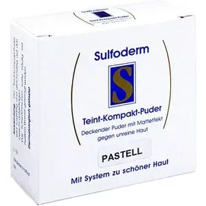 Sulfoderm S Teint Kompakt Puder pastell