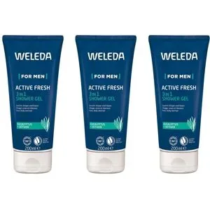 Weleda For Men Active Fresh 3in1 Shower Gel