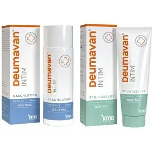 Deumavan Intim Waschlotion Neutral und Schutzsalbe neutral