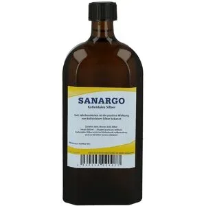 Sanargo kolloidales Silber Flaschen