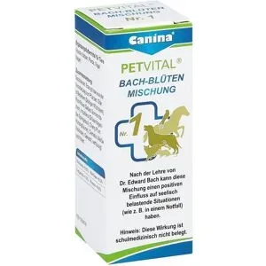 Canina Petvital Bachblüten Nummer 1 Globuli veterinär