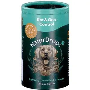 Naturdrops Kot & Gras Control Erg.futterm.f.hunde