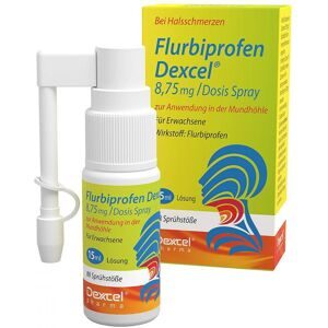 Flurbiprofen Dexcel 8,75 Mg/dos.spray Mundhöhle