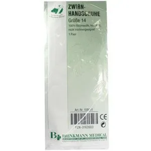 Handschuhe Zwirn Bw Größe 14 weiss