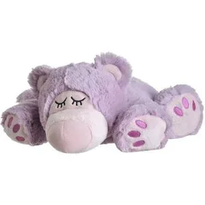 Warmies Beddy Bear sleepy bear lila herausneh.