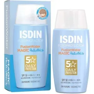 ISDIN Pediatrics FusionWater MAGIC Kinder Sonnencreme LSF 50
