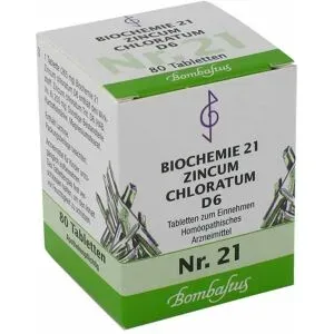 Bombastus Biochemie 21 Zincum chloratum D6 Tabletten
