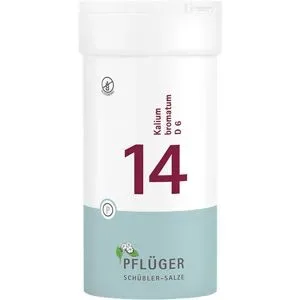 Schüßler-Salze Biochemie Pflüger 14 Kalium bromat.D 6 Tbl.