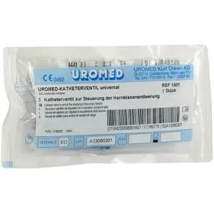 Uromed Katheterventil mit Adapter für Btl.1501