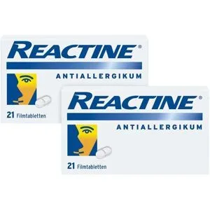 Reactine® Allergietabletten mit Cetirizin