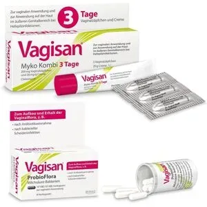 Vagisan Set bei Scheidenpilz