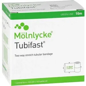 Tubifast 2-way Stretch 5 cmx10 m grün