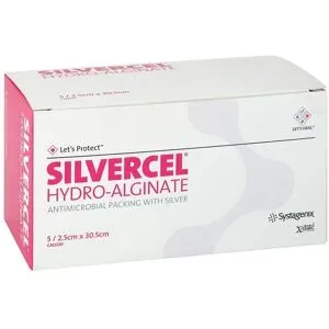 Silvercel Hydroalginat Tamponade 2,5x30,5cm