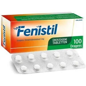 Fenistil Dragees, Dimetindenmaleat 1 mg/Tabl., Antiallergikum