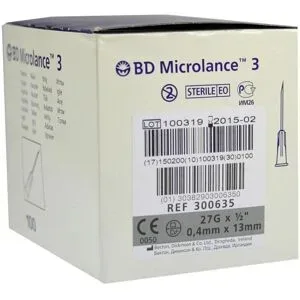 Bd Microlance 3 Sonderkan.27 G 1/2 0,4x13 mm