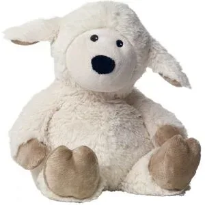 Wärme Stofftier Beddy Bear Schaf beige