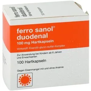 Ferro sanol duodenal 100mg