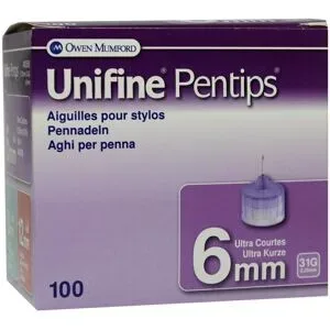 Unifine Pentips Kanüle 31 G 0,33x6 mm
