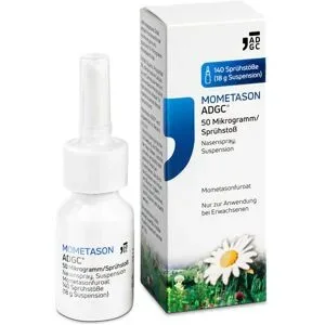 Mometason ADGC 50 µg/Sprühstoß Nasenspray 140