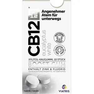 CB12 Boost Eucalyptus White Kaugummi mit Whitening-Effekt