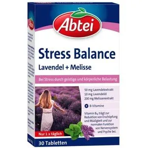 Abtei Stress Balance Lavendel+Melisse Tabletten Tf