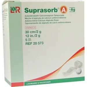 Suprasorb A+ag Antimik.cal.alginat Tamp.30cm 2g