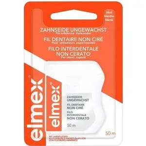 Elmex Zahnseide ungewachst mit Aminfluorid