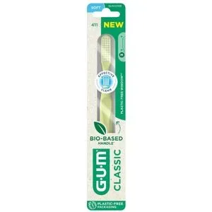 GUM CLASSIC Zahnbürste groß weich (mit Gummikegel) Blister