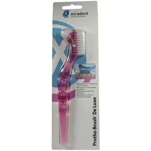Miradent Prothesenbürste Protho Brush pink trans.