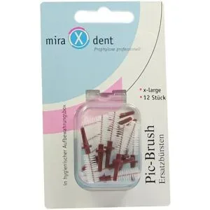 Miradent Interdentalbürsten Pic-Brush Ersatzbürsten x-large bord
