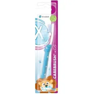 Miradent Carebrush Kids Zahnbürste 2-6 Jahre Blau