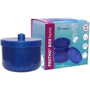Miradent Protho Box Home Blau Glitzer