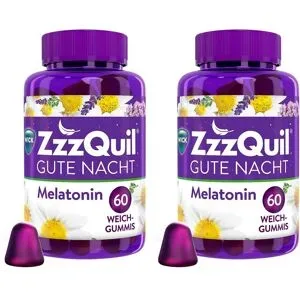 Wick Zzzquil Gute Nacht Melatonin Weichgummis