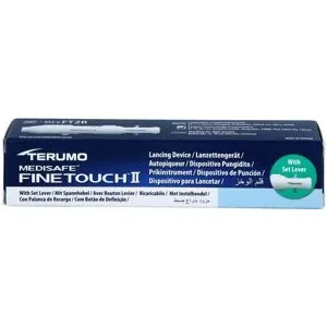 Terumo Medisafe Finetouch 2 Lanzettengerät mit Hebel