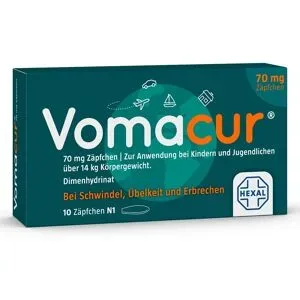 Vomacur® 70 mg Zäpfchen