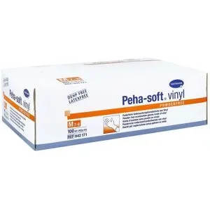 Peha-soft Vinyl Unt.handschuhe unste.puderfrei M