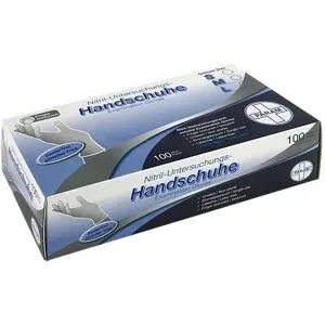 Handschuhe Einmal Nitril S blau