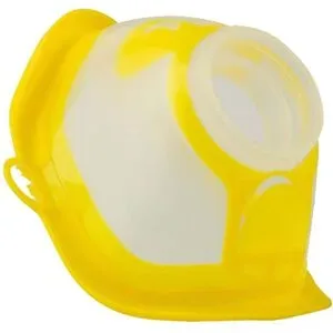 Microdrop Rf7 Maske Kind gelb transparent