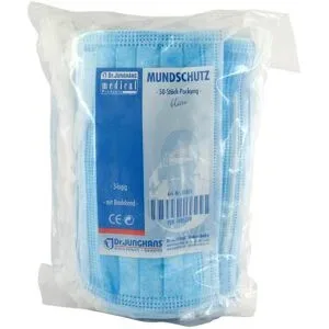 Mundschutz zur, zum Binden blau