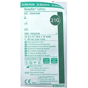 Venofix Safety Venenpunkt.21 G 0,8x19mm 30cm Grün