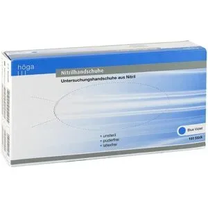 Nitril Unt.handschuhe unste.puderfr.M blue violet