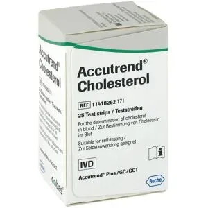 Accutrend Cholesterol Teststreifen