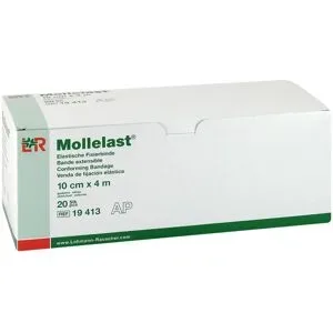 Mollelast 10cmx4m weiss