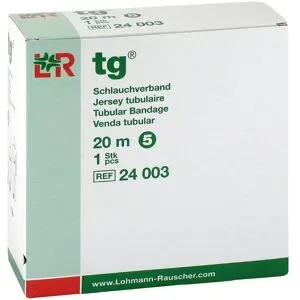 Tg Schlauchverband weiss 20 m Größe 5 24003