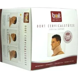 Bort Cervicalstütze 7,5 cm small haut für d.Nacht an.