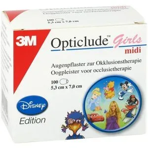 Opticlude 3m Disney Pfl.girls midi 2538mdpg-100